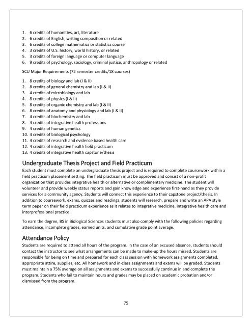 Vision, Mission, and Guiding Principles for SCUHS