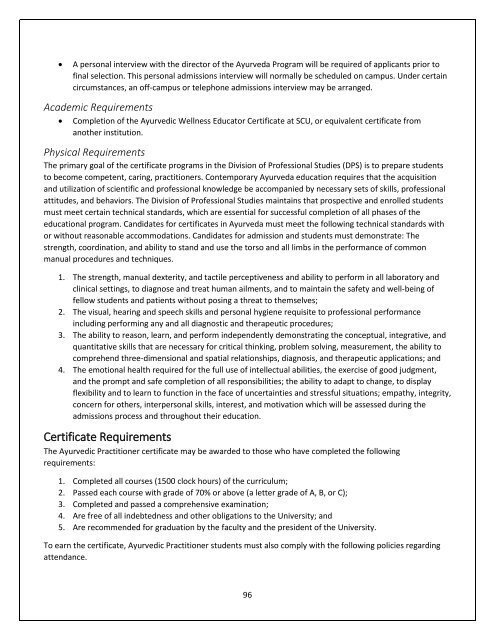 Vision, Mission, and Guiding Principles for SCUHS