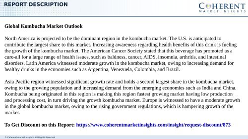 Kombucha Market - Industry Insights, Trends, Outlook, and Opportunity Analysis, 2018-2025