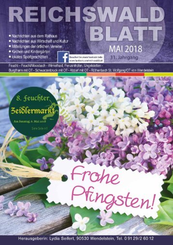 Reichswaldblatt - Mai 2018