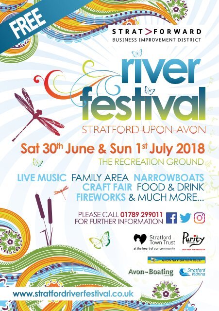 Stratford River Festival Brochure 2018