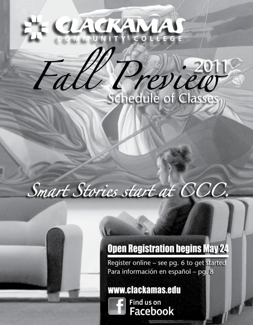 Fall Preview 2011 - Clackamas Community College Intranet