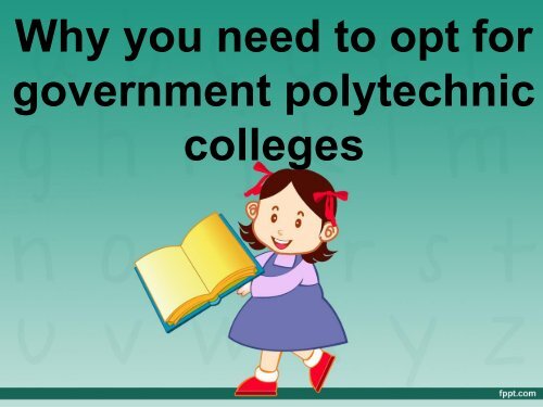 Need govt diploma colleges in Haryana