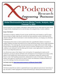 Global Electroceutical Devices Market: Increasing Strategic Alliances among Players to Lead to Market Consolidation