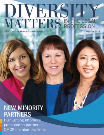CMCP Diversity Matters - May/June 2018