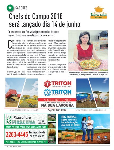 Jornal Cocamar Junho 2018