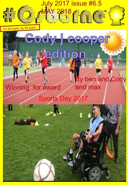 #Osborne Issue 6.5 - Cody Cooper Edition