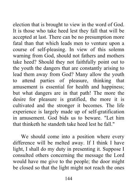 Testimonies to Ministers and Gospel Workers - Ellen G. White