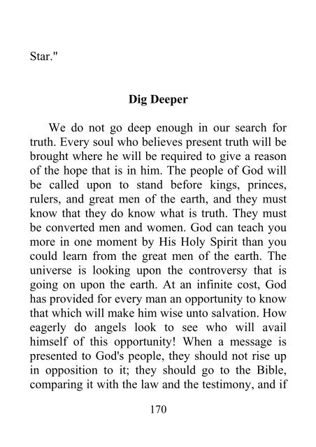 Testimonies to Ministers and Gospel Workers - Ellen G. White