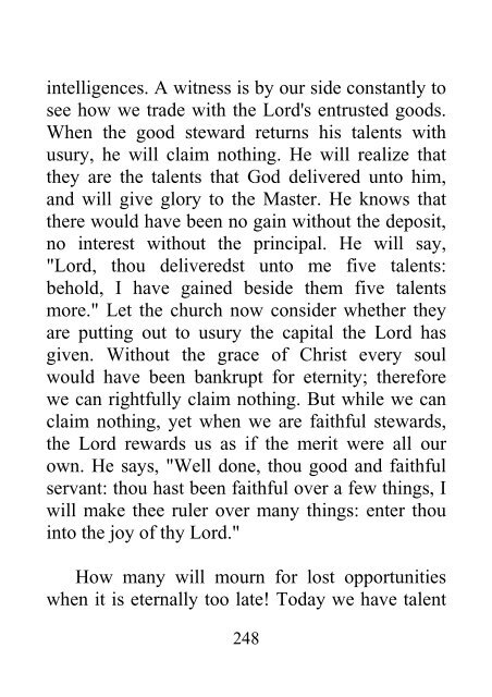 Testimonies to Ministers and Gospel Workers - Ellen G. White