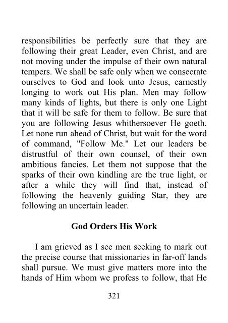 Testimonies to Ministers and Gospel Workers - Ellen G. White