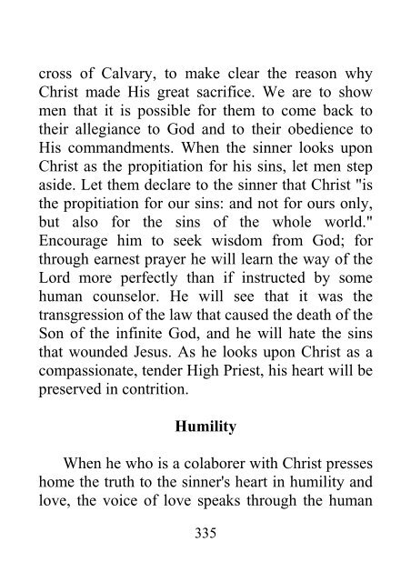 Testimonies to Ministers and Gospel Workers - Ellen G. White