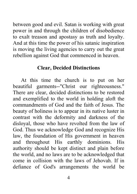 Testimonies to Ministers and Gospel Workers - Ellen G. White