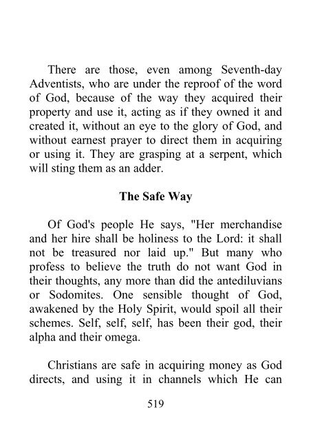 Testimonies to Ministers and Gospel Workers - Ellen G. White