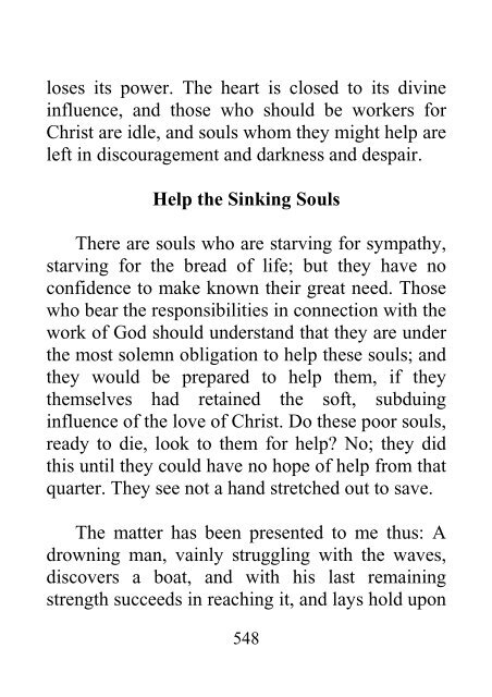 Testimonies to Ministers and Gospel Workers - Ellen G. White