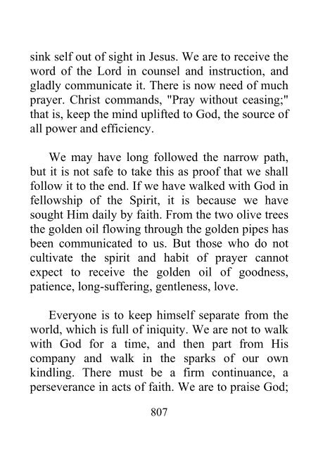 Testimonies to Ministers and Gospel Workers - Ellen G. White