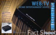 web:tv home entertainment device - Blusensnetworks