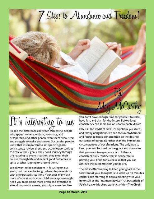 Law of Attraction Magazine, March 2018