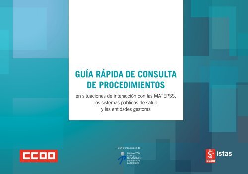 Guía rápida de consulta de procedimientos - Istas - CCOO