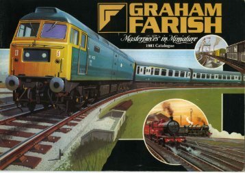 Graham Farish 1981 Catalogue