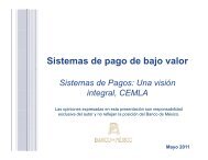 Sistemas de pago de bajo valor