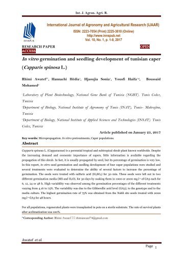 Yield potential and adaptability of medium duration Pigeonpea (Cajanus cajan L. Millsp.) genotypes in dry parts of North Rift Valley, Kenya