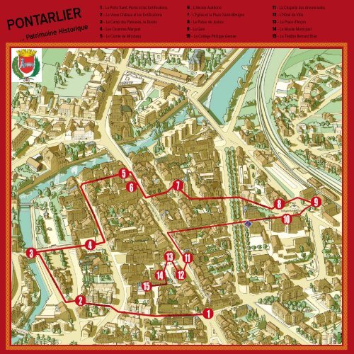 1. la porte saint-pierre et les fortifications - Ville de Pontarlier