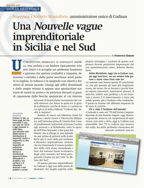 Sicilia Orientale - Associazione Compagnia delle Opere - Sicilia ...