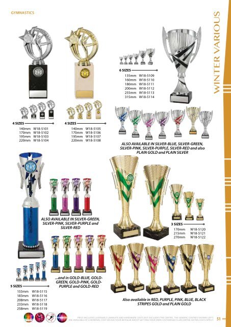 Diff Trophies Winter 2018