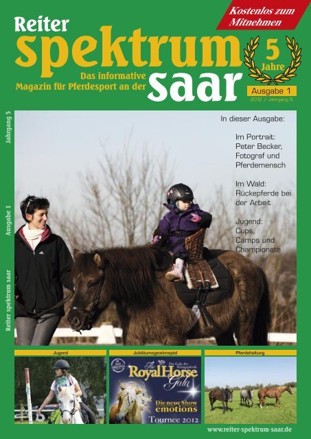 Reiter Spektrum Saar Ausgabe 1 2012