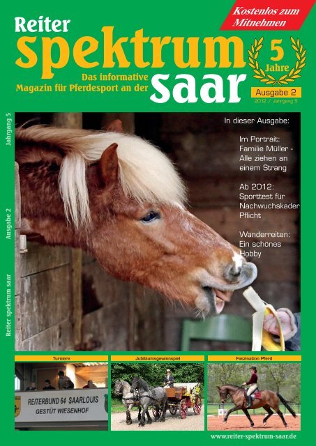 Reiter Spektrum Saar Ausgabe 2-2012