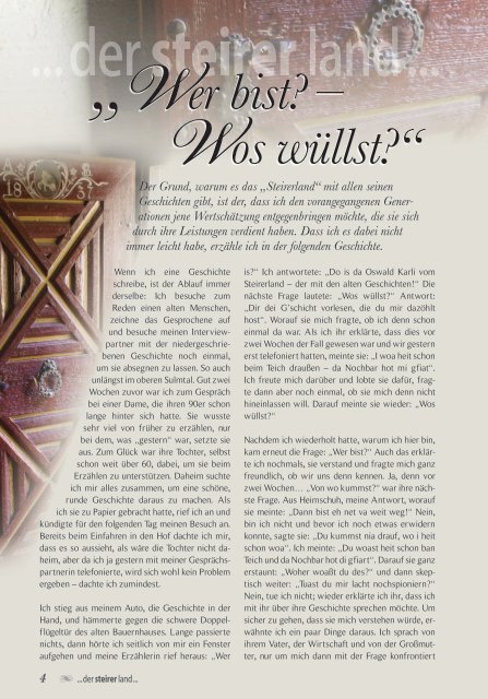 ...der steirer land ... Ausgabe 02/2018