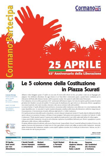 Aprile 2008 (scarica .pdf) - Comune di Cormano