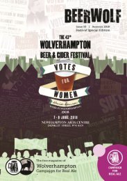 Wolverhampton CAMRA Beerwolf Summer 2018