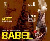 Caiet Babel 2018