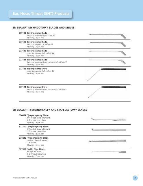 122KAT001E Speciality Surgical Products