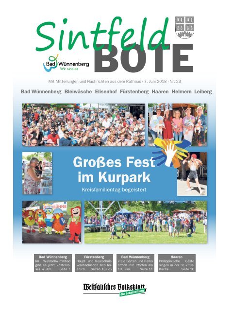 Sintfeld Bote Juni 2018