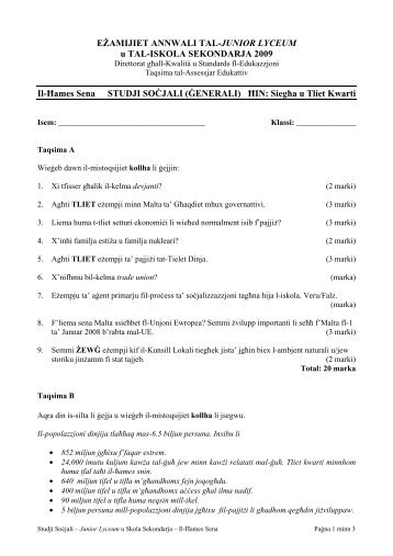 Social Studies General Form 5 _Malt Version