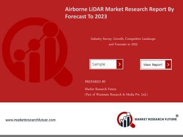 Airborne LiDAR Market Research Report – Forecast to 2023