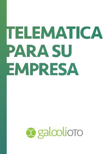 Telematics for your business [Spanish]