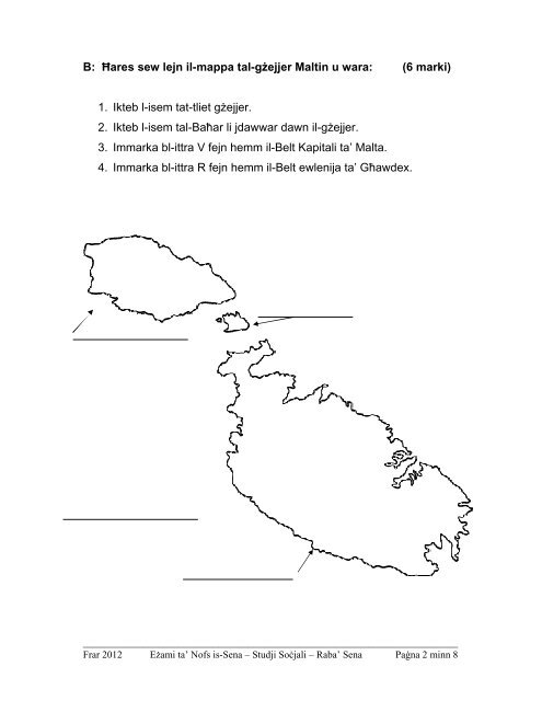 Social Studies Year 4 Feb 2012 - Skola