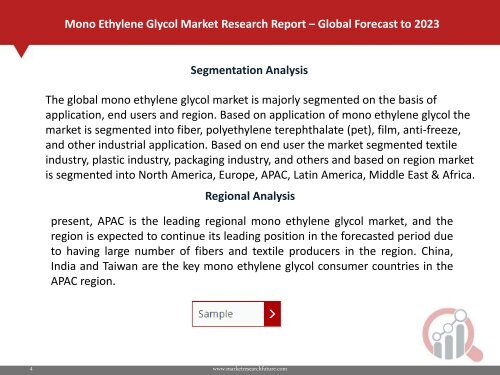 Mono Ethylene Glycol Market PDF