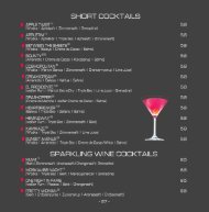 27 Short Cocktails