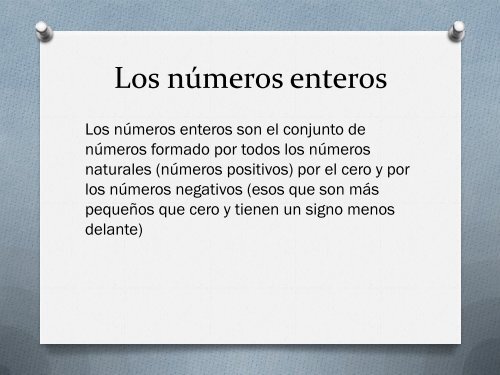 numeros enteros