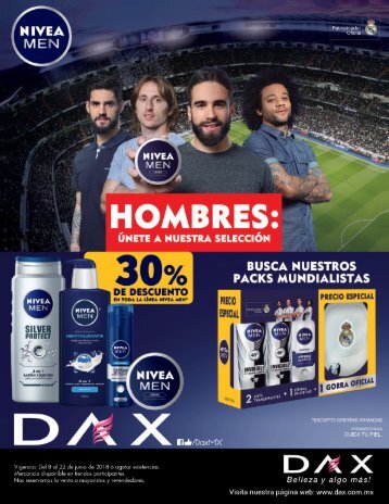 Hombres: Únete a nuestra selección con Dax