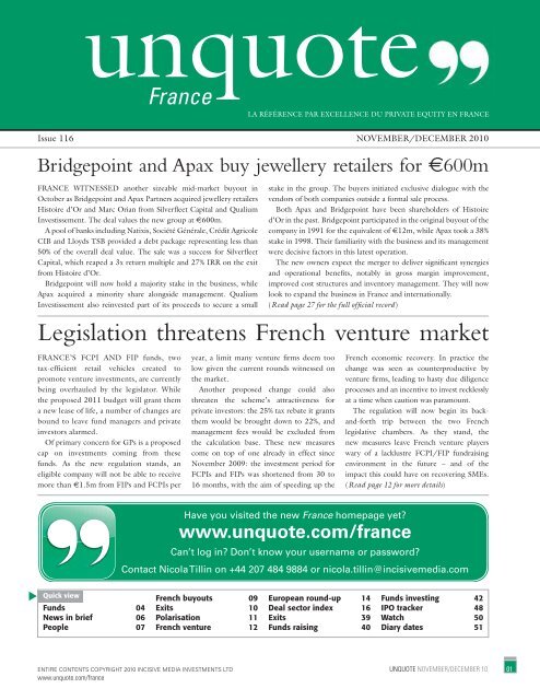 latest digital edition of France unquote&quot; now