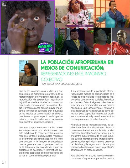 Ethnicities Magazine_Mayo-junio 2018_Volumen_23_Español