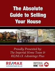 Imperial Home Team Guide to Selling Your House