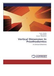 PDF Download Vertical Dimension In Prosthodontics A Clinical Dilemma Free eBook