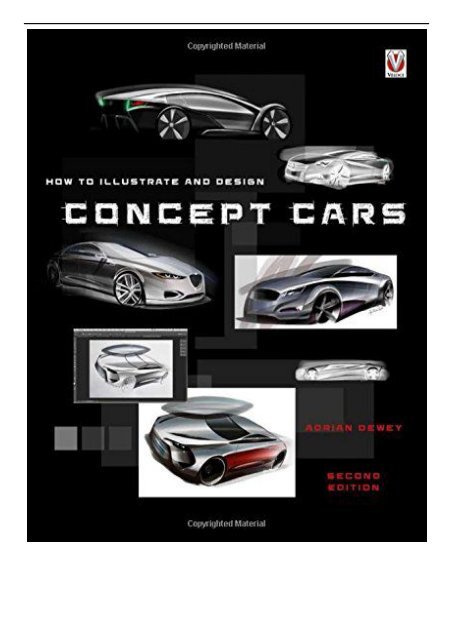 eBook How to illustrate and design Concept Cars New Edition Free eBook